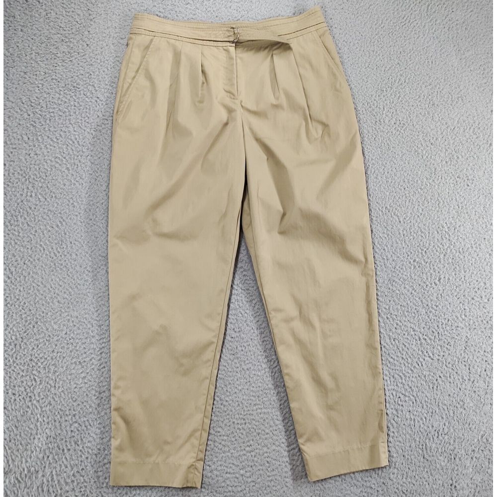 APC Rue Madame Paris Chino Trouser Pants Womens 40 -  32x 27 Pleated Tapered